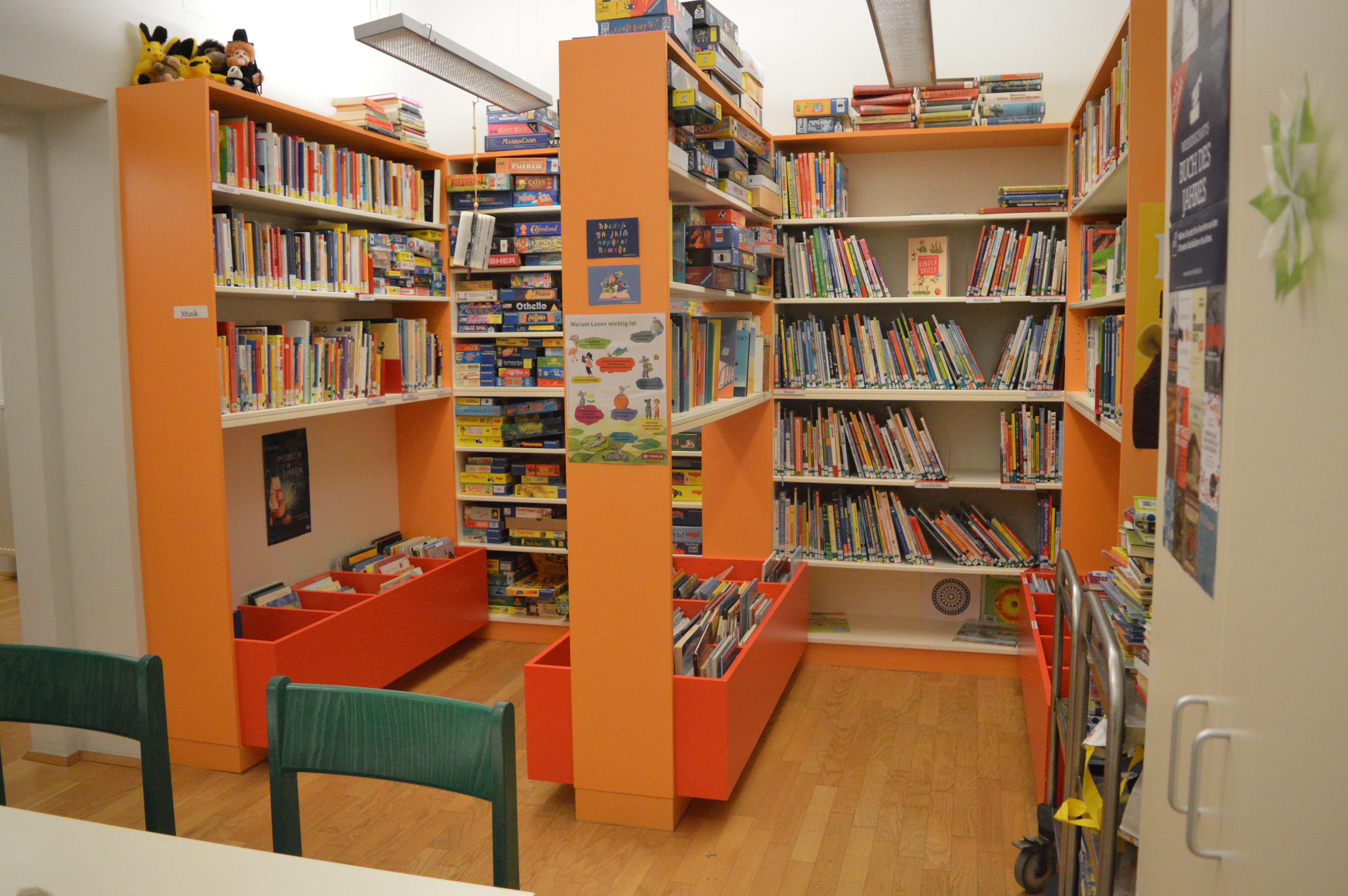 Bücherei im Bildungsraum Großrußbach